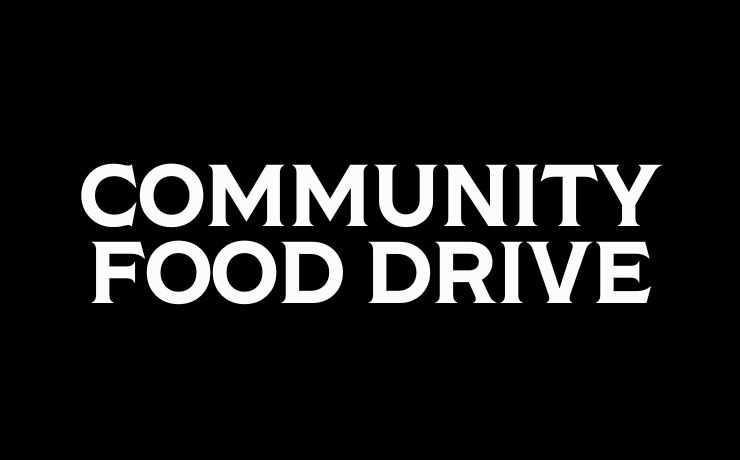 COMMUNITY FOOD DRIVE