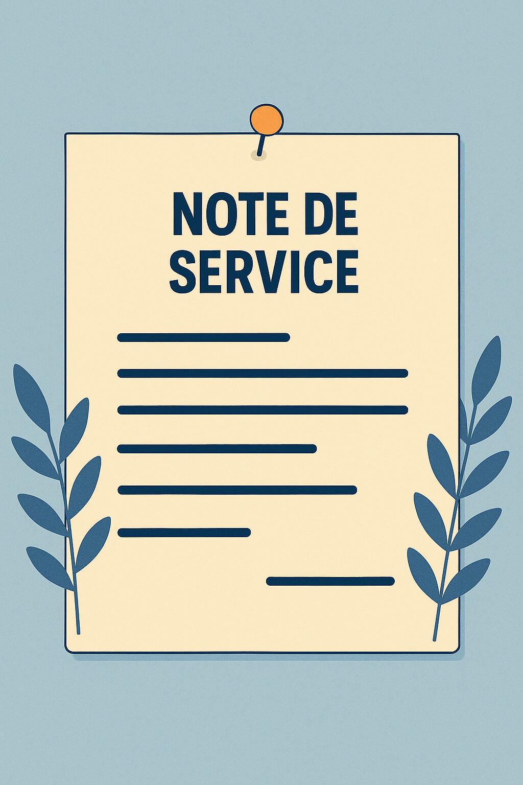 La Note de Service en Entreprise : Définition, Différences, et Valeur Juridique La Note de Service en Entreprise : Définition, Différences, et Valeur Juridique
