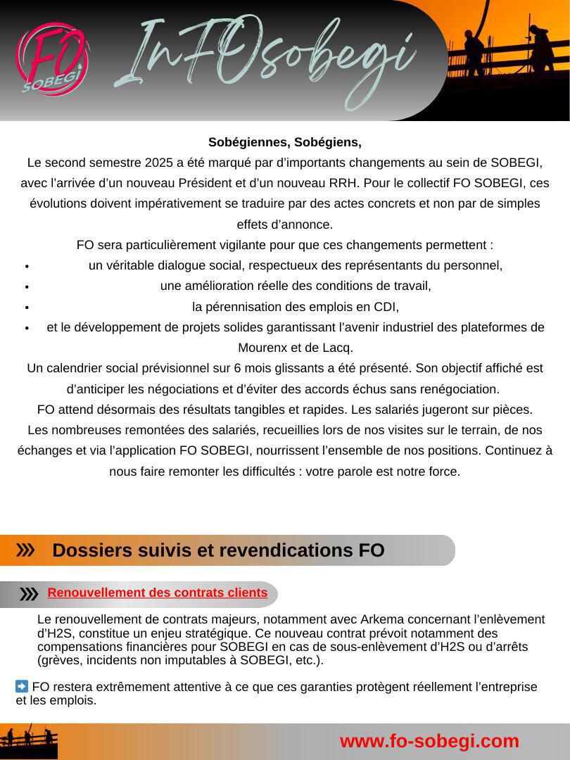 InFo's décembre