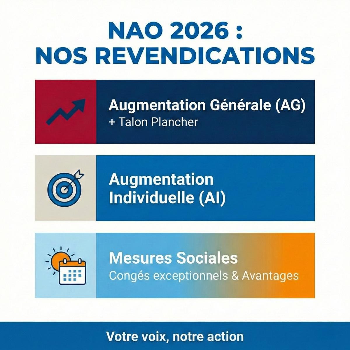 Résultat des NAO