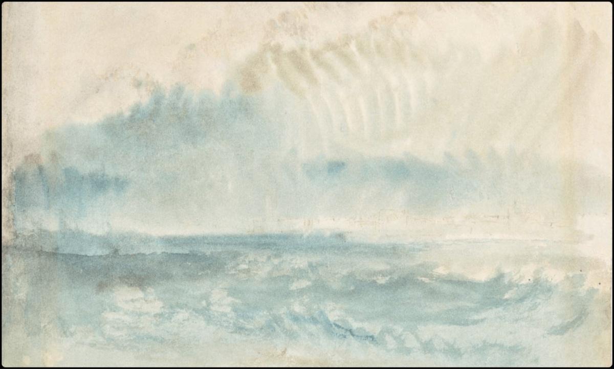 Une aquarelle de Turner réapparaît grâce à une estimation en ligne Une aquarelle de Turner réapparaît grâce à une estimation en ligne