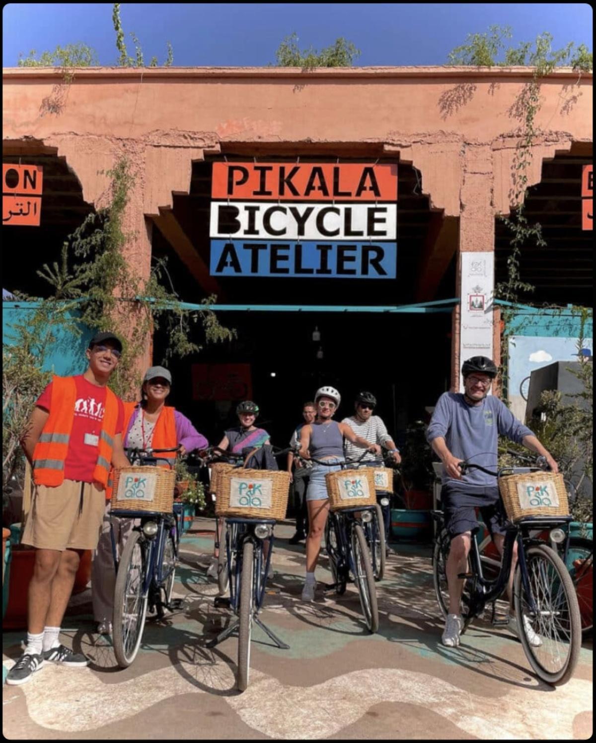 Quand le vélo devient un trait d'union entre les quartiers de Marrakech
