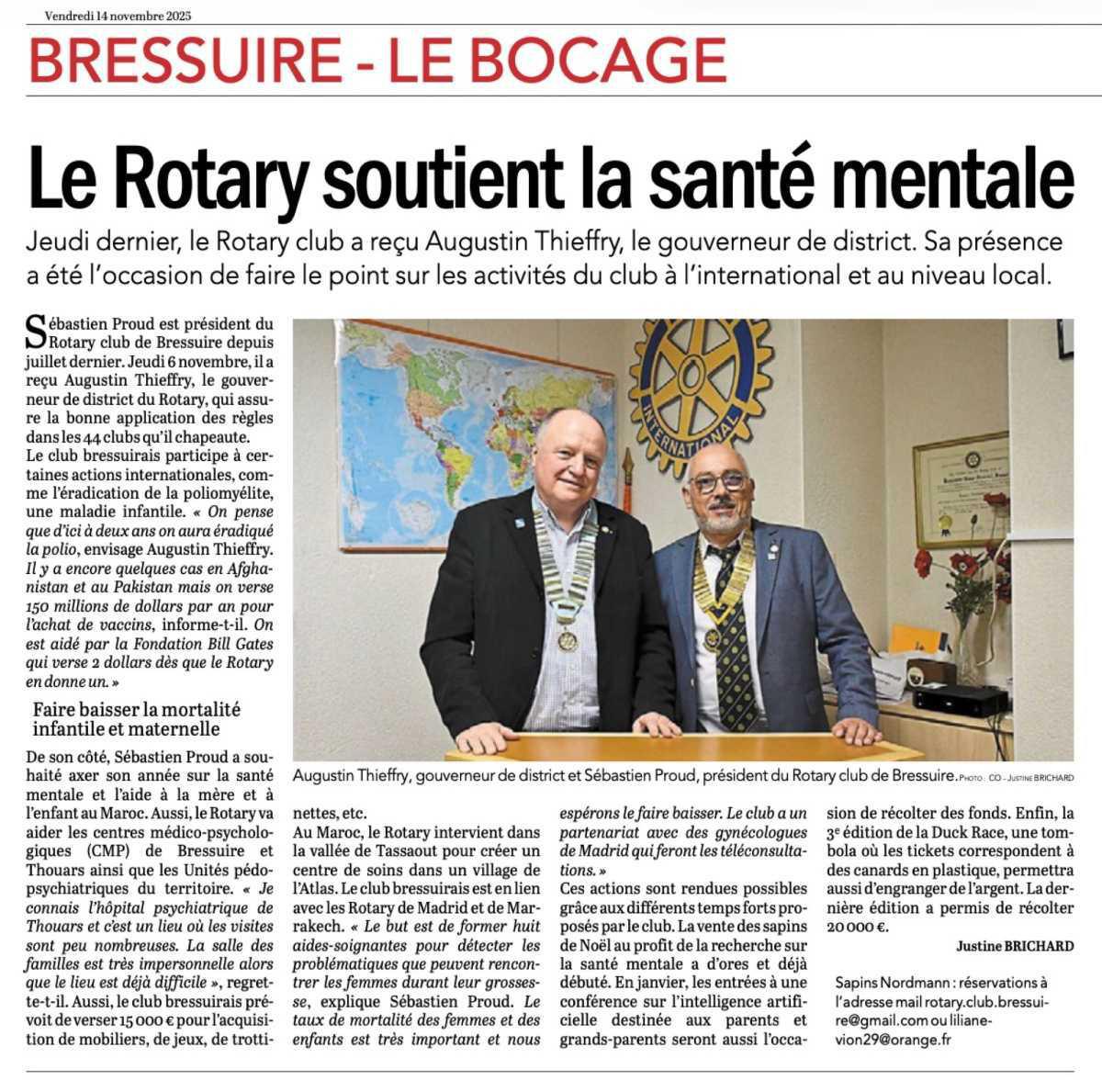 ​À Marrakech, le Rotary renforce son engagement pour la santé mentale et maternelle