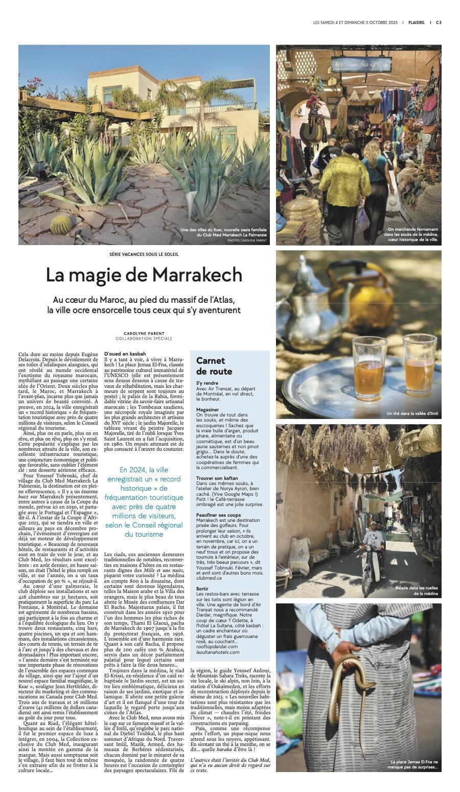 La magie de Marrakech La magie de Marrakech