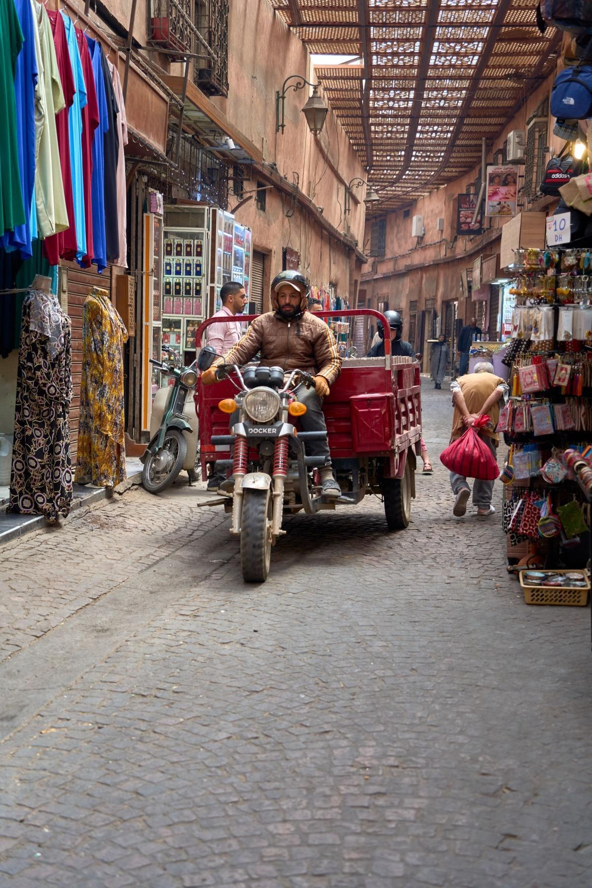 Le centre-ville de Marrakech, entre médina et ville nouvelle