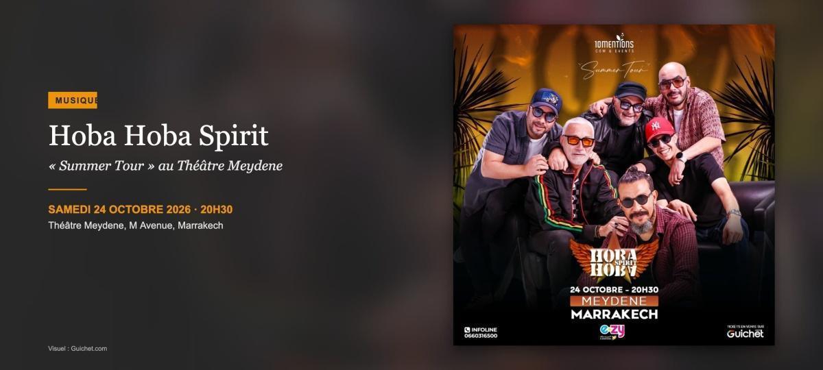 Hoba Hoba Spirit — Summer Tour Hoba Hoba Spirit — Summer Tour