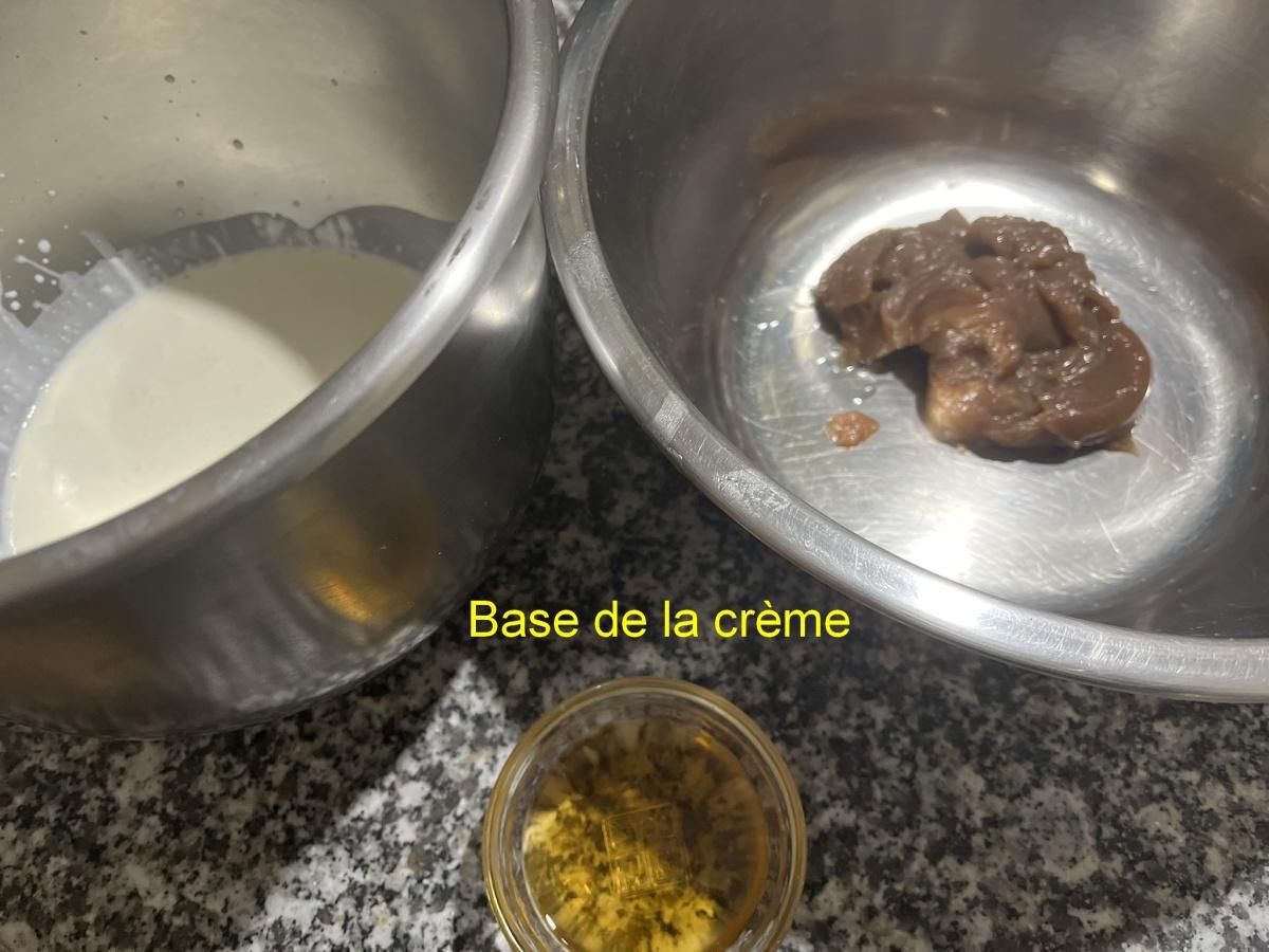 Bûche parfait marron