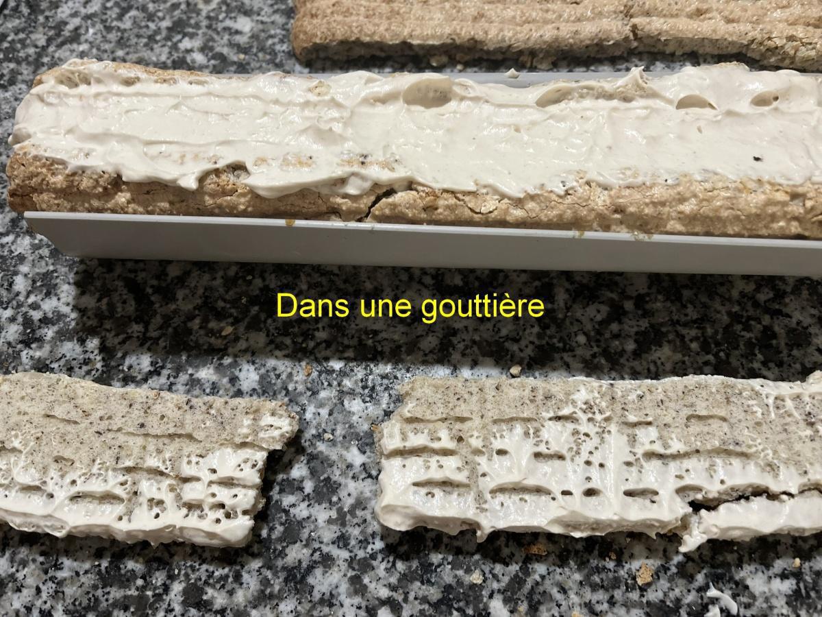 Bûche parfait marron