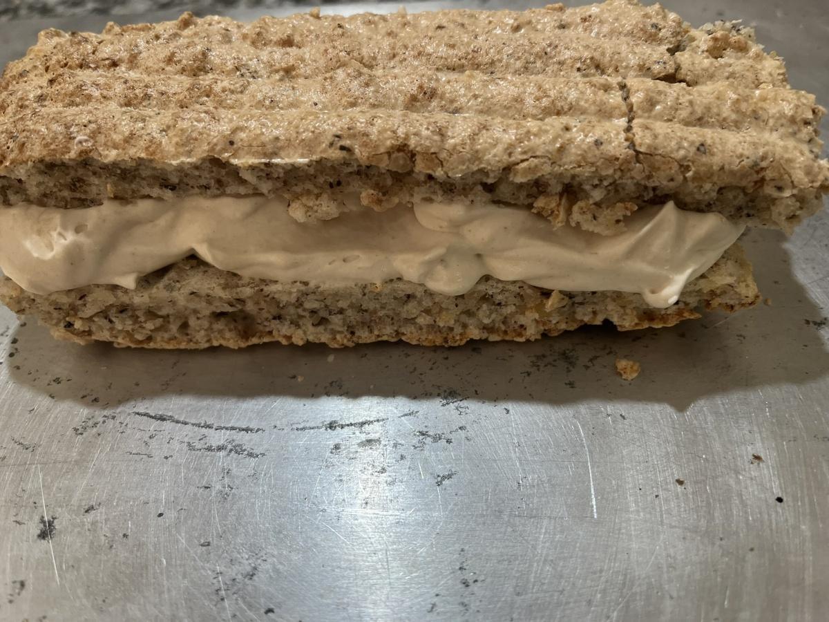 Bûche parfait marron