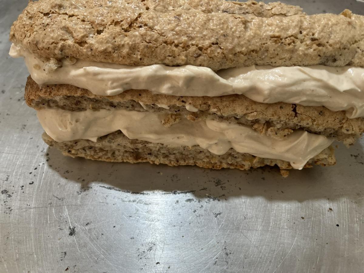 Bûche parfait marron