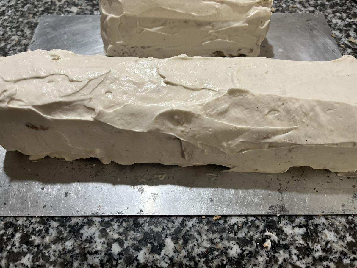 Bûche parfait marron