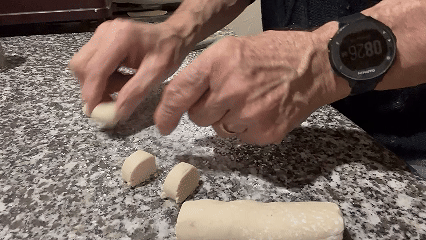 Bûche parfait marron
