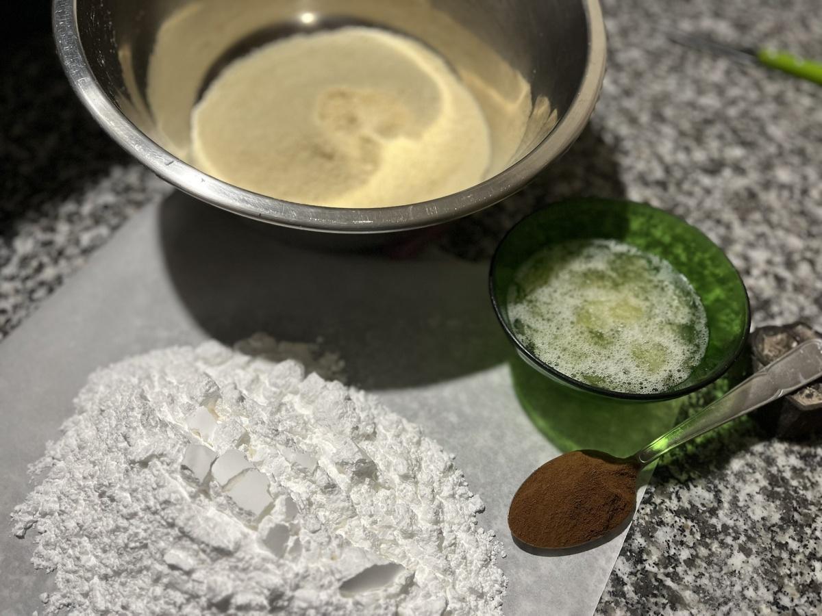 Macaron café et ganache chocolat Macaron café et ganache chocolat