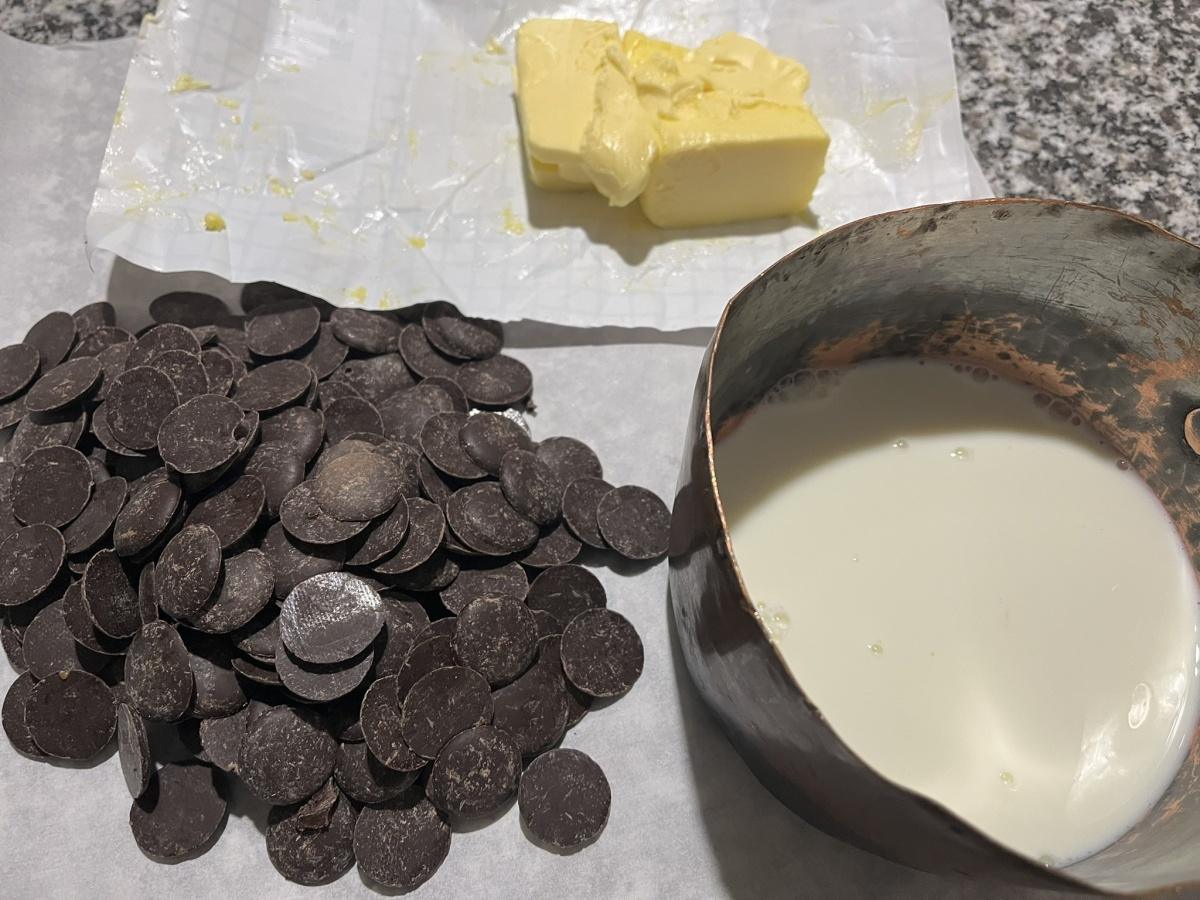 Ganache chocolat noir