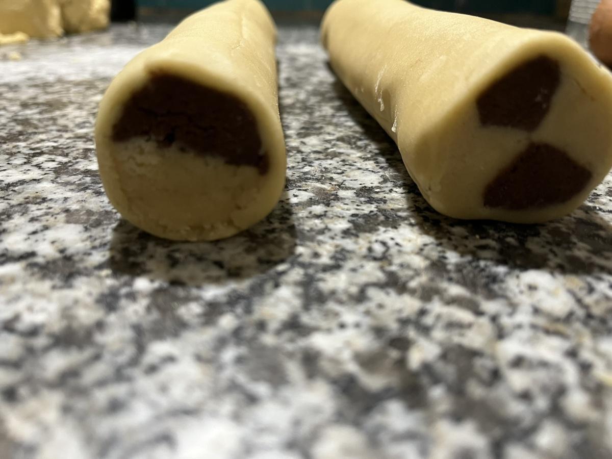 Sablés bicolor
