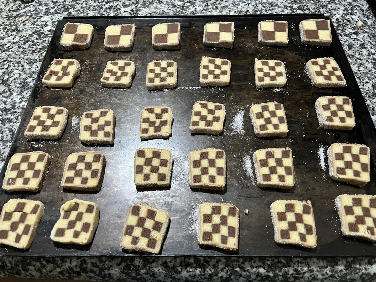 Sablés bicolor
