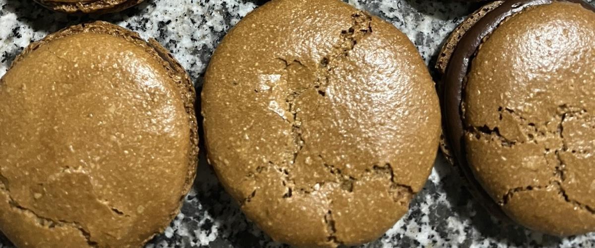 Macaron café chocolat Macaron café chocolat