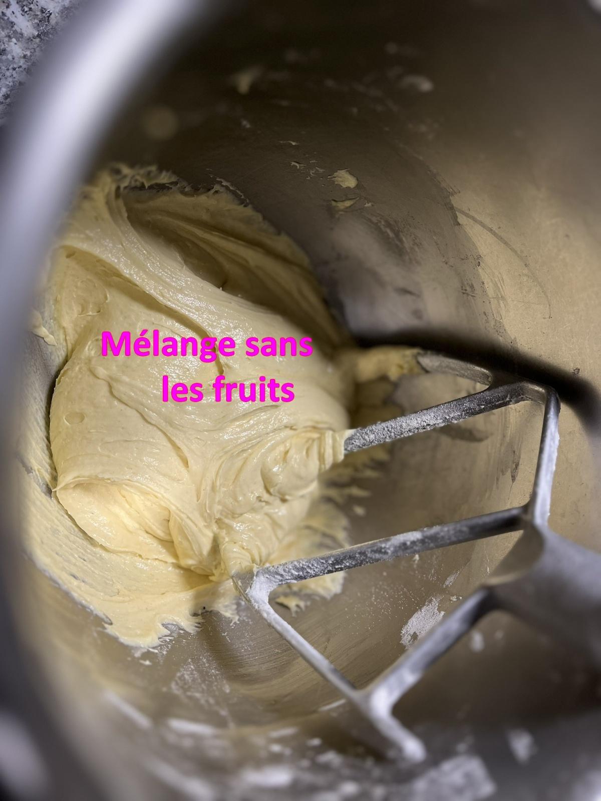 Cake aux fruits