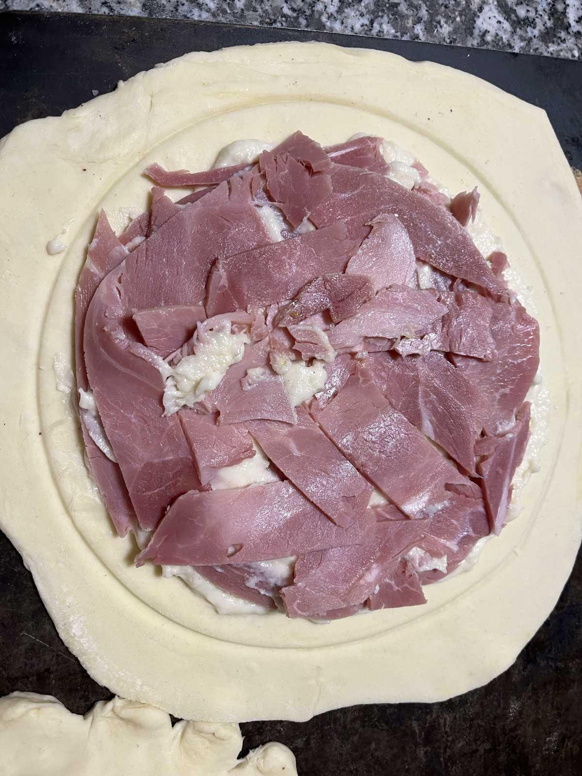 Tourte au jambon Tourte au jambon
