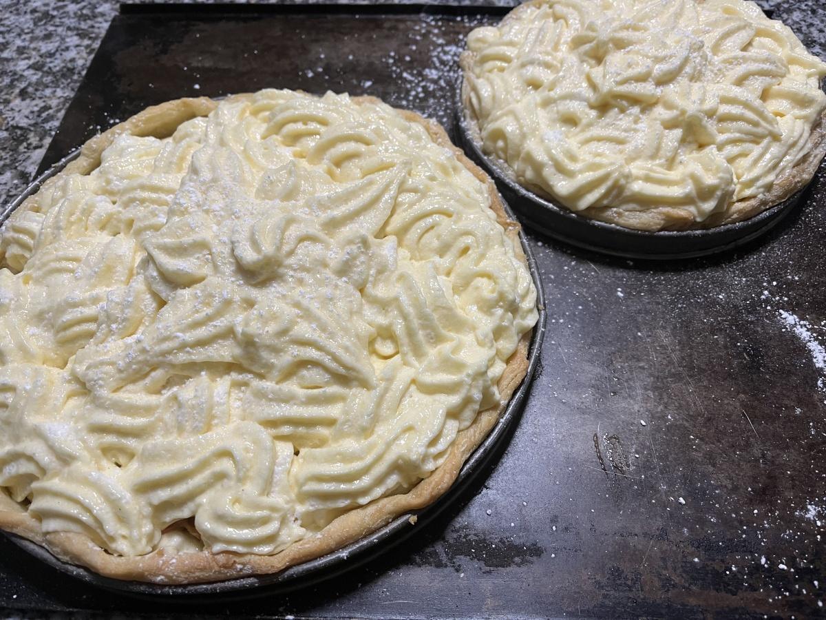 Soufflé aux pèches