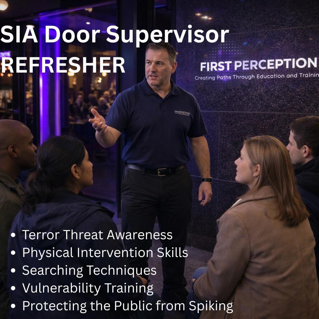 SIA Door Supervisor REFRESHER & EFAW 26 April 2026