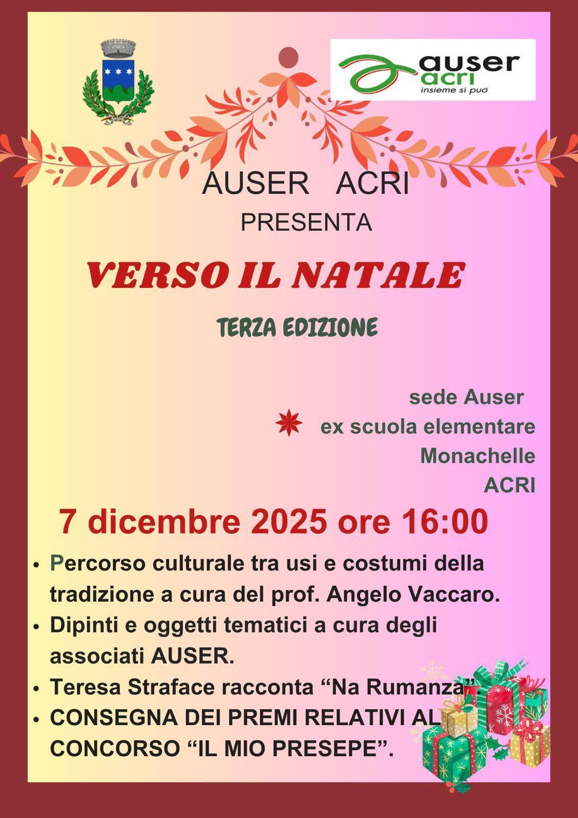 Verso il Natale (inizio ore 16.00)