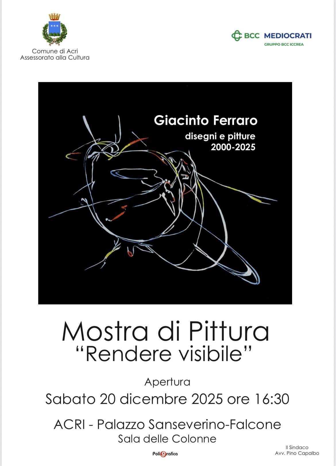 Mostra di Pittura "Rendere visibile" (Apertura ore 16:30)