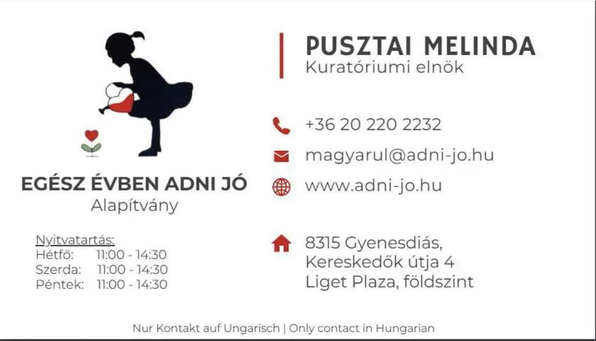 Aktuelle Infos zur Melinda - Stiftung