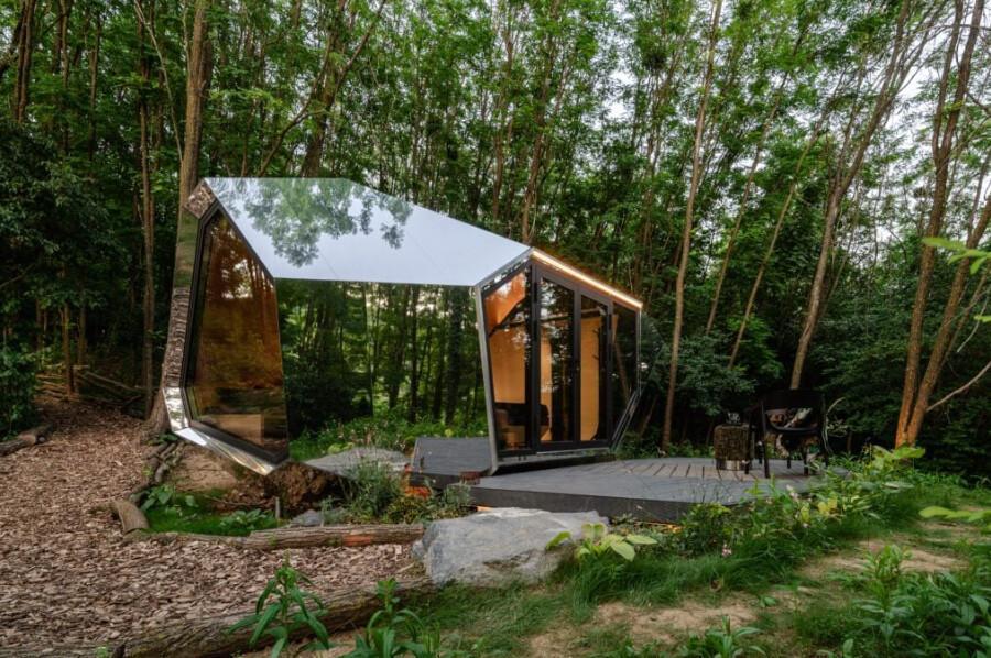 Dieses Tiny House aus Ungarn sieht aus wie ein Raumschiff