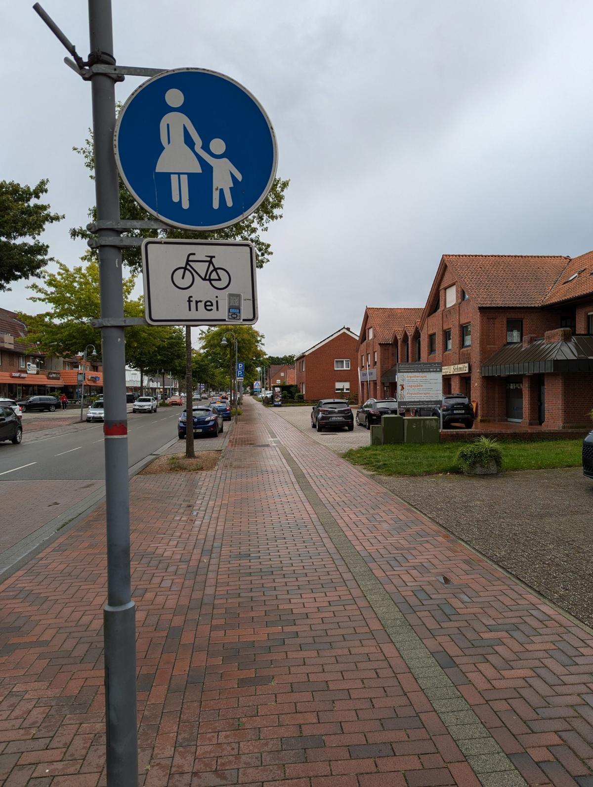 Verkehrsführung an der Hauptstraße Verkehrsführung an der Hauptstraße