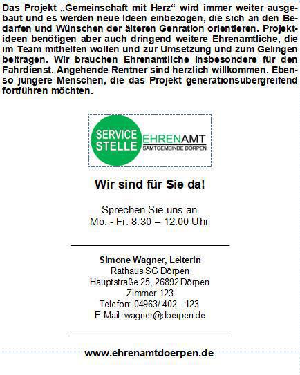 Gemeinschaft mit Herz Gemeinschaft mit Herz