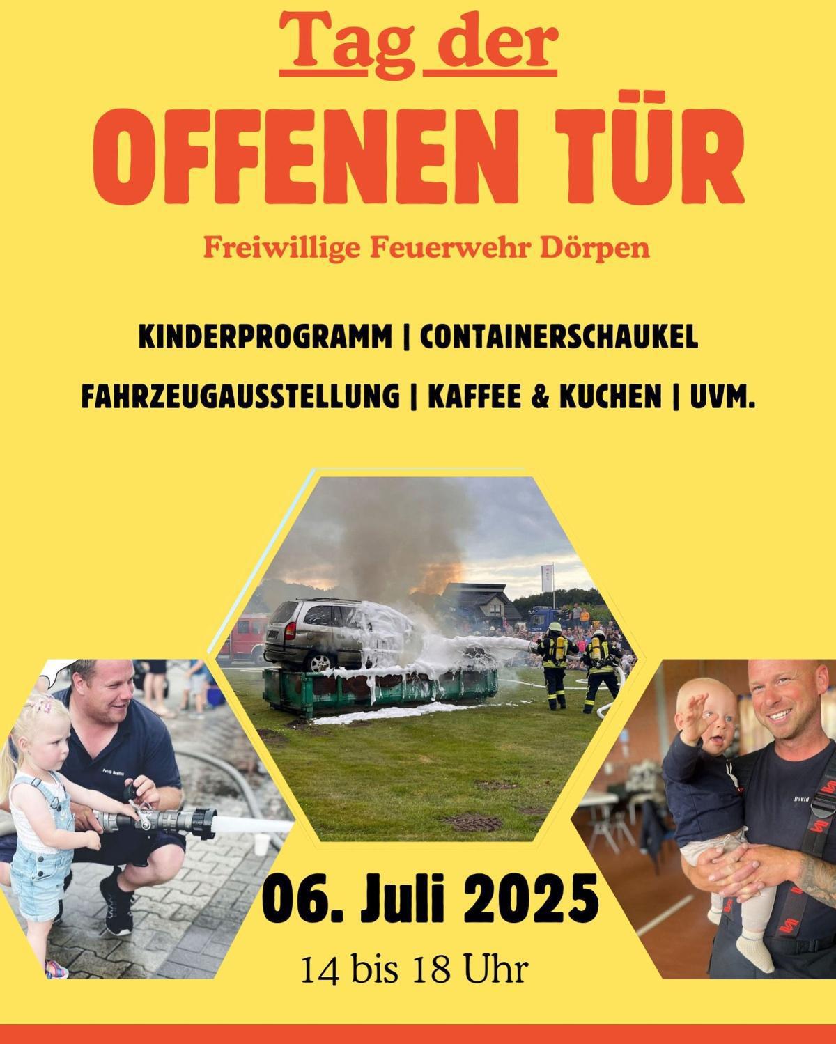 Tag der offenen Tür bei der Feuerwehr Dörpen