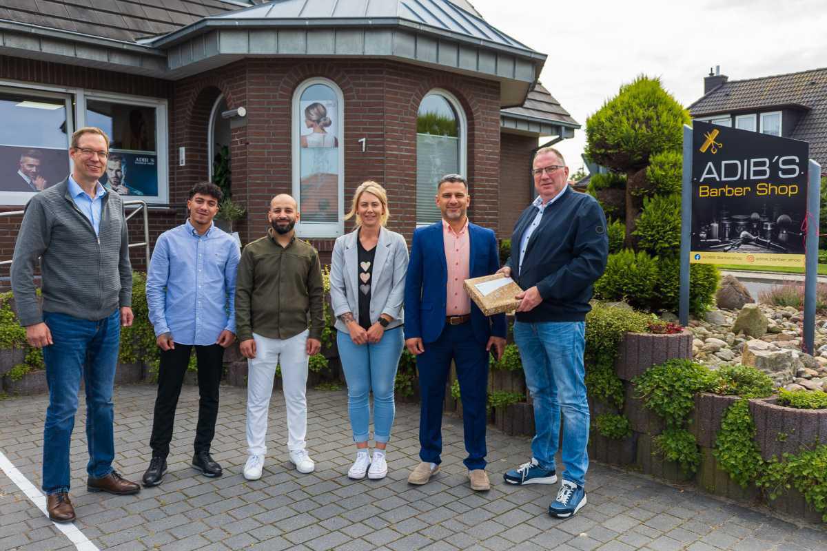 Adib's Barbershop am neuen Standort Adib's Barbershop am neuen Standort