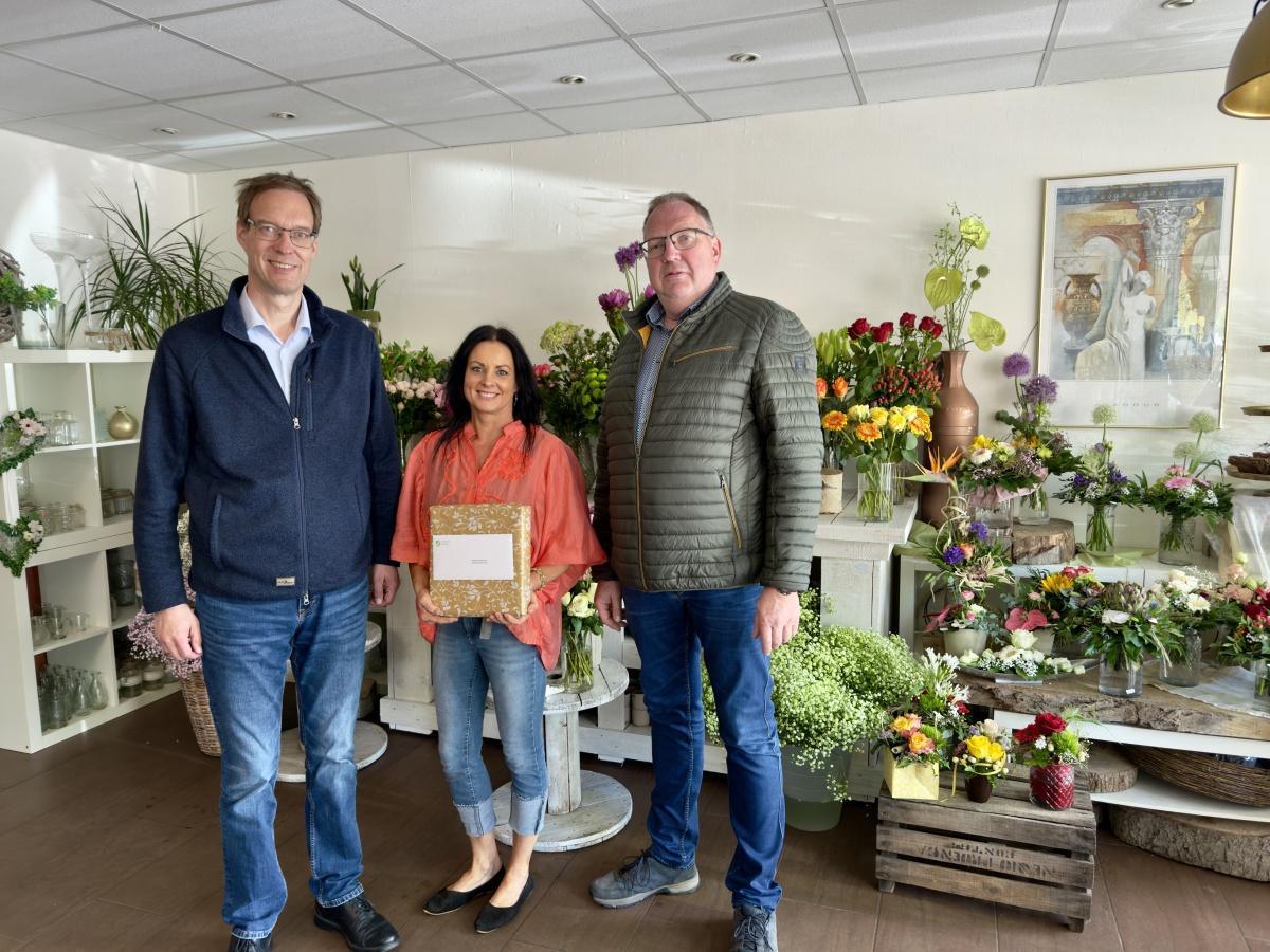 Blumen Ambiente blüht weiter