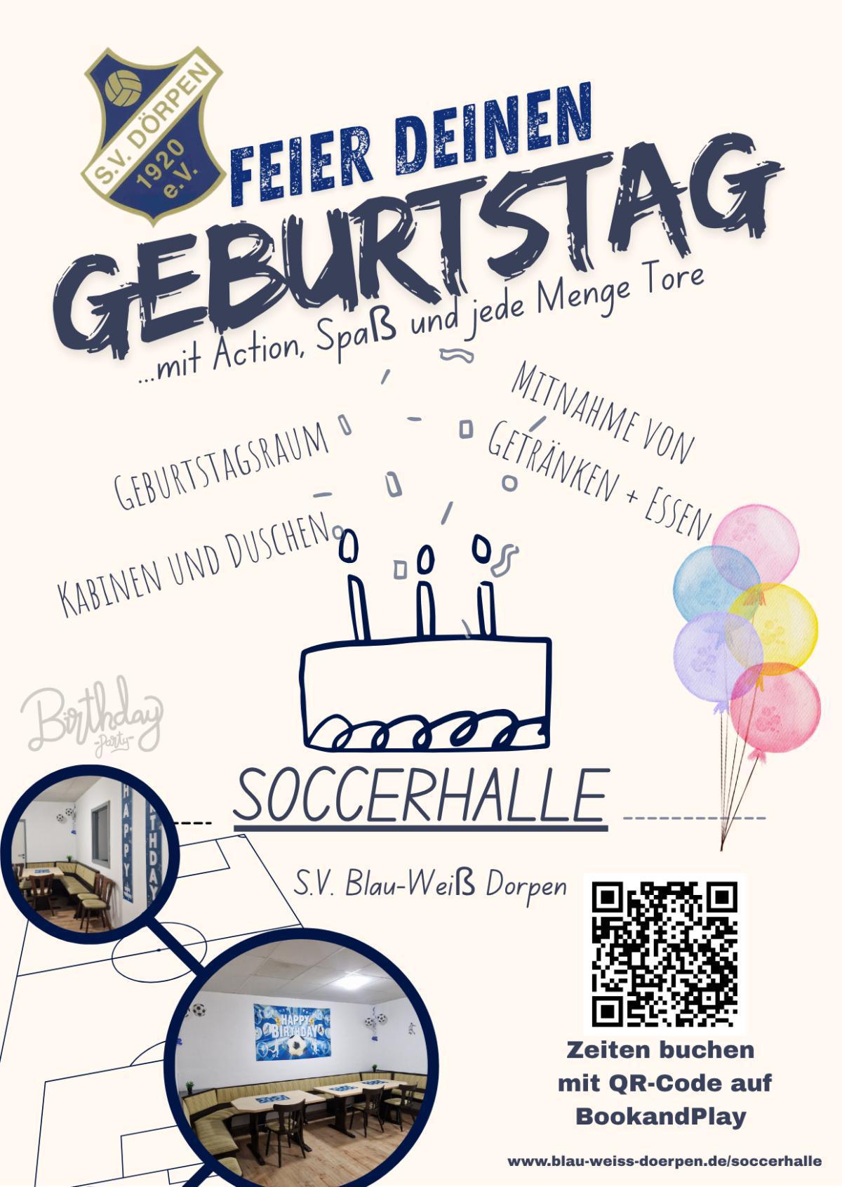 Soccerhalle Dörpen erstrahlt in neuem LED-Licht