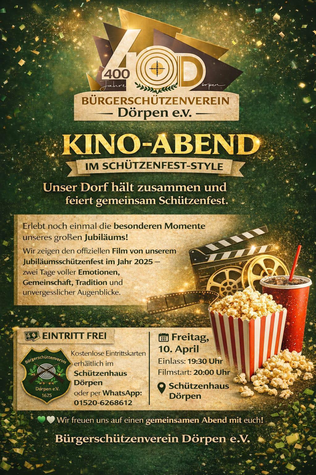 Kinoabend vom Schützenverein