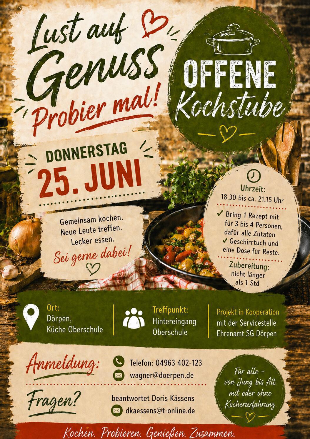 Offene Kochstube