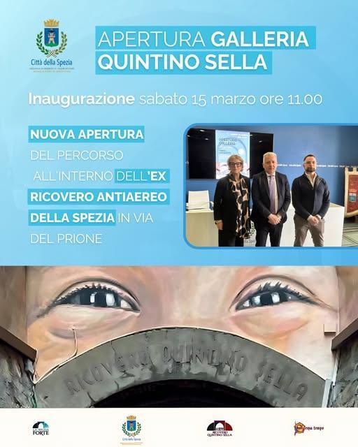 Apertura Galleria Quinto Sella (inizio ore 11.00)