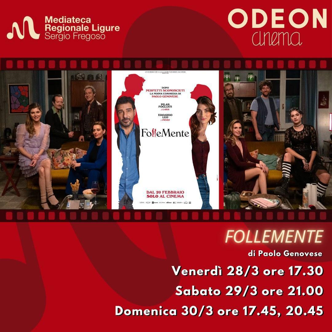 "Follemente" di Paolo Genovese (proiezione ore 21.00)