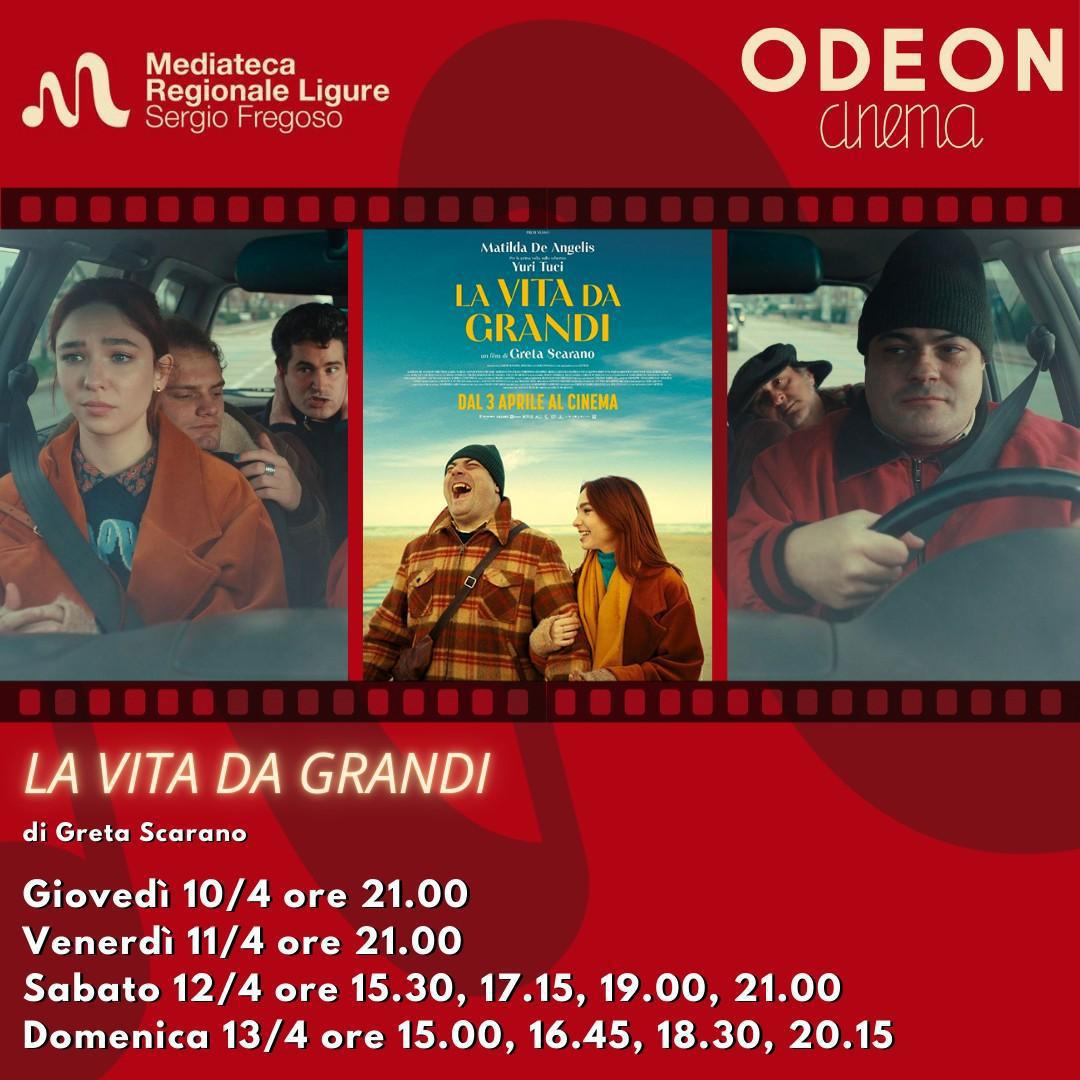 "La Vita da Grandi" di Greta Scarano (proiezione ore 21.00)