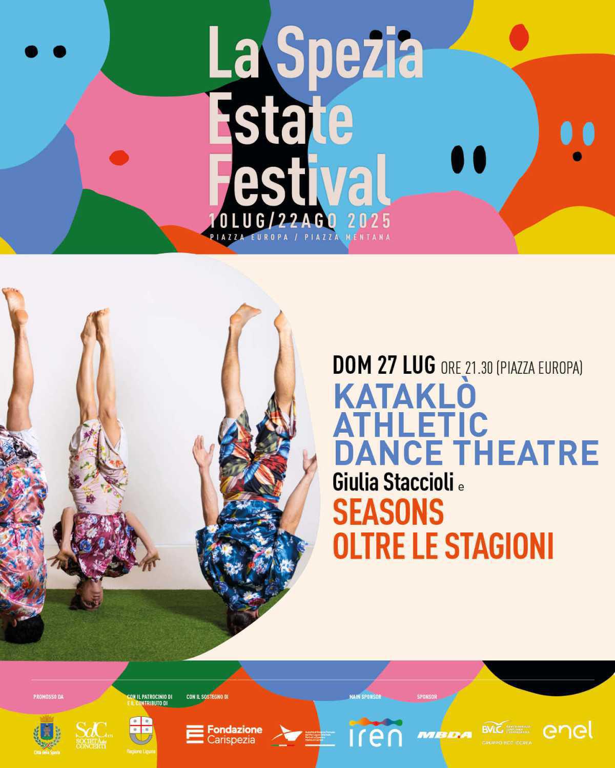 Kataklò - Athletic Dance Theatre Giulia Staccioli e Seasons - Oltre le Stagioni (inizio ore 21.30)