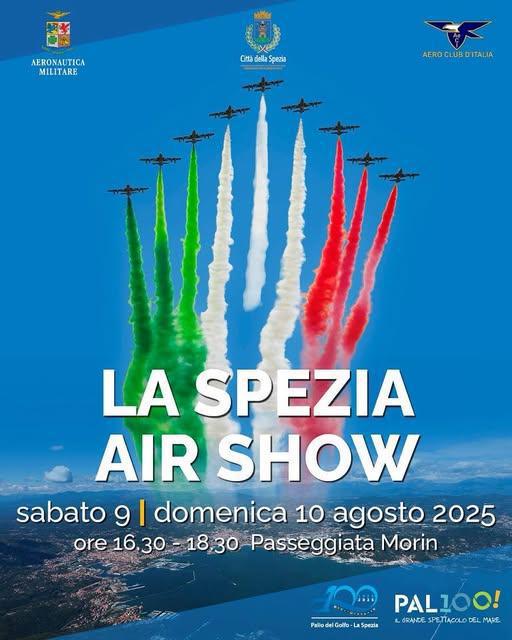 Air Show della Pattuglia Acrobatica Nazionale Frecce Tricolori (dalle ore 16.30 alle 18.30)