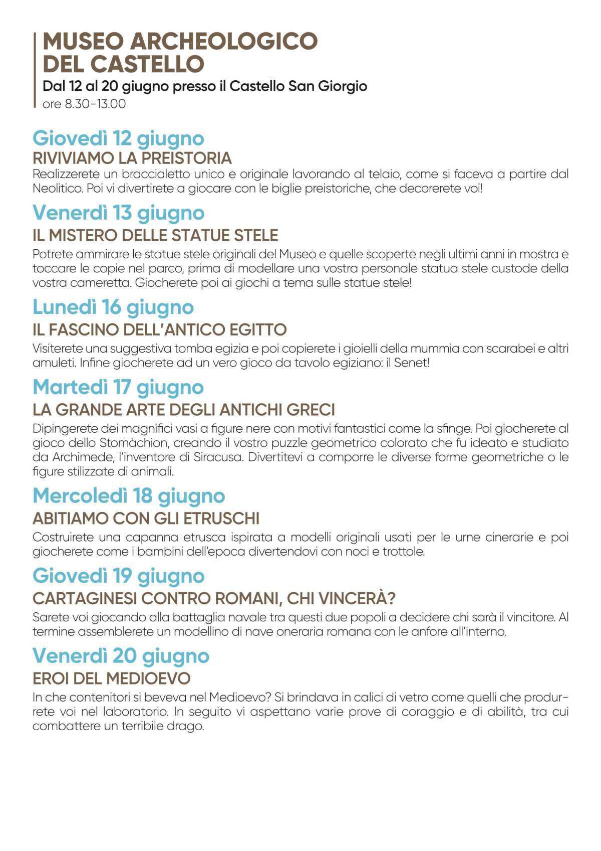 Il Mistero delle Statue Stele (ore 8.30 - 13.00)