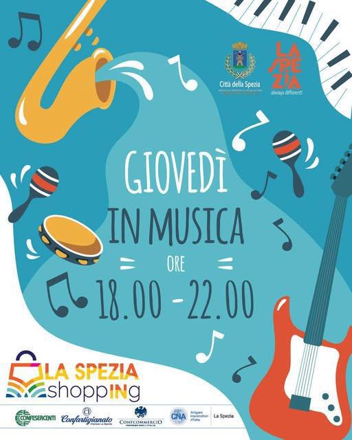 Giovedì in Musica (dalle ore 18.00 alle ore 22.00)