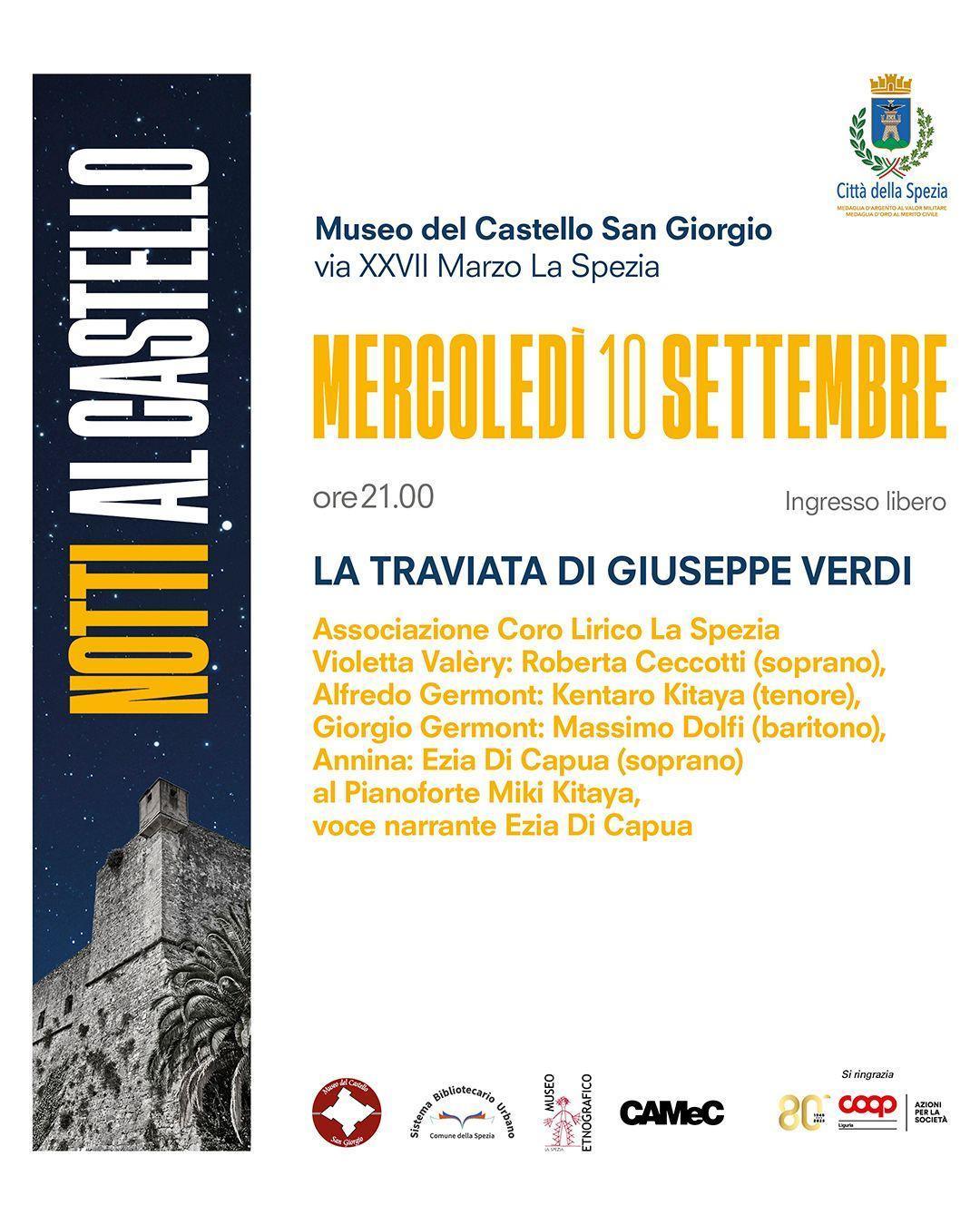 La Traviata di Giuseppe Verdi (inizio ore 21.00)
