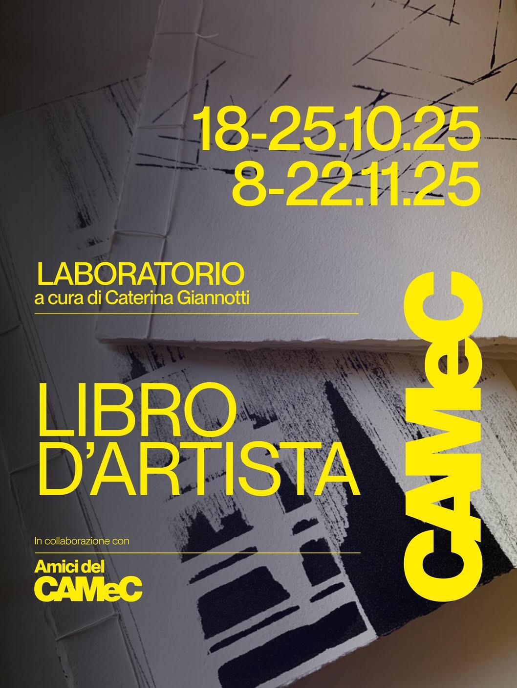 Libro d'Artista (dalle ore 15.00 alle ore 17.00) Libro d'Artista (dalle ore 15.00 alle ore 17.00)