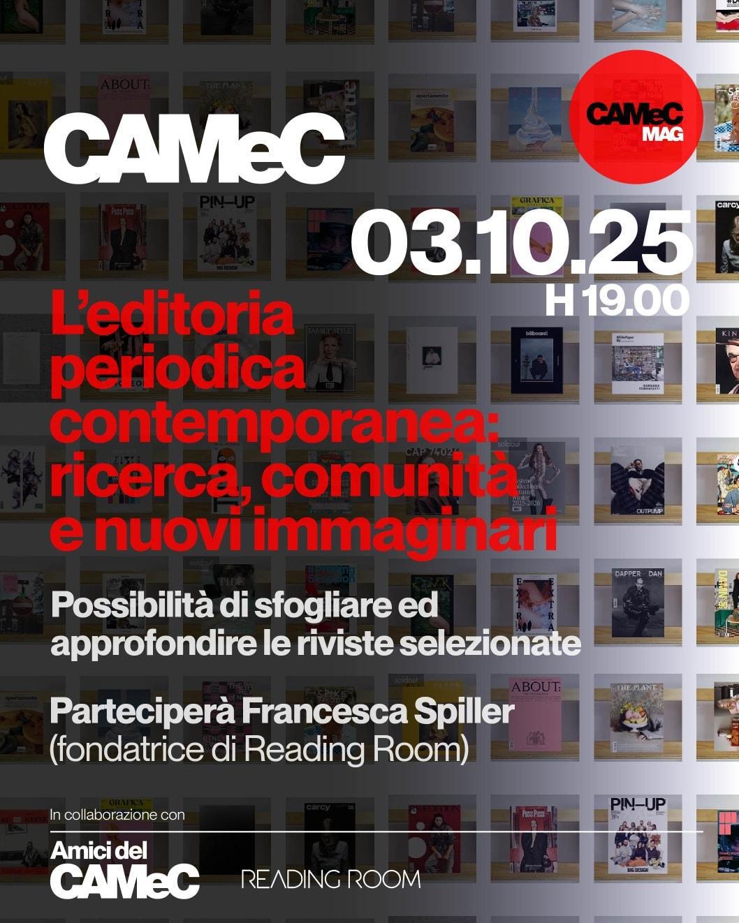 L'editoria periodica contemporanea: ricerca, comunità e nuovi immaginari (inizio ore 19.00) L'editoria periodica contemporanea: ricerca, comunità e nuovi immaginari (inizio ore 19.00)