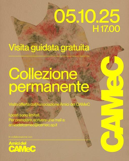 Visita guidata gratuita "Collezione Permanente" (inizio ore 17.00) Visita guidata gratuita "Collezione Permanente" (inizio ore 17.00)