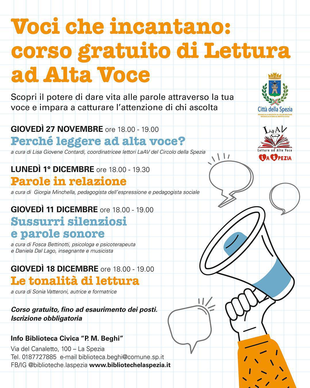 Le tonalità di lettura (dalle ore 18.00 alle ore 19.00) Le tonalità di lettura (dalle ore 18.00 alle ore 19.00)