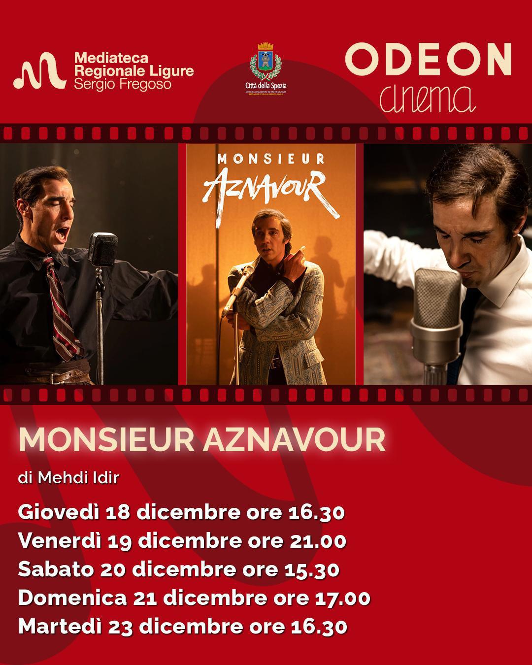 "Monsieur Aznavour" di Mehdi Idir (proiezione ore 15.30)
